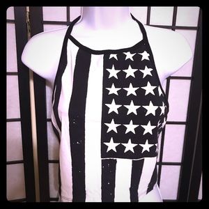 Halter crop top NWT